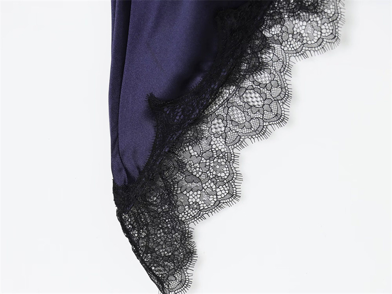 Women's Fashionable Casual Lace Asymmetric Dress B9c7eb92 51a5 4059 B886 4f7f5155d1fa