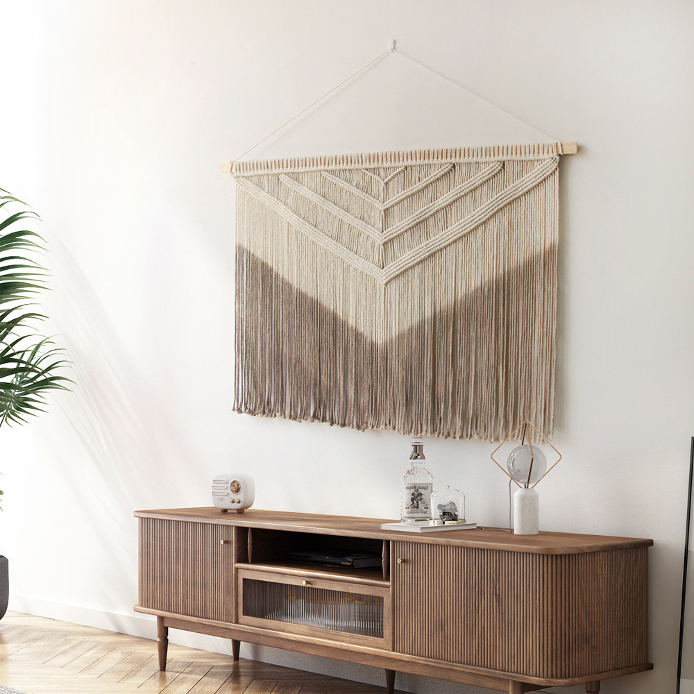 Nordic-style Handwoven Wall Tapestry For Home Decor