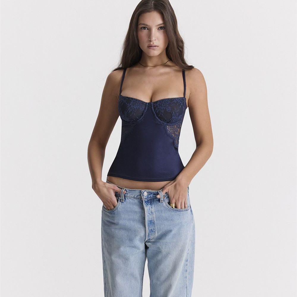 Lace Stitching Hollow Small Sling