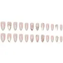 Butterfly Nail Sticker Hot Girl Cat Eye Diamond Wearing Armor view 3