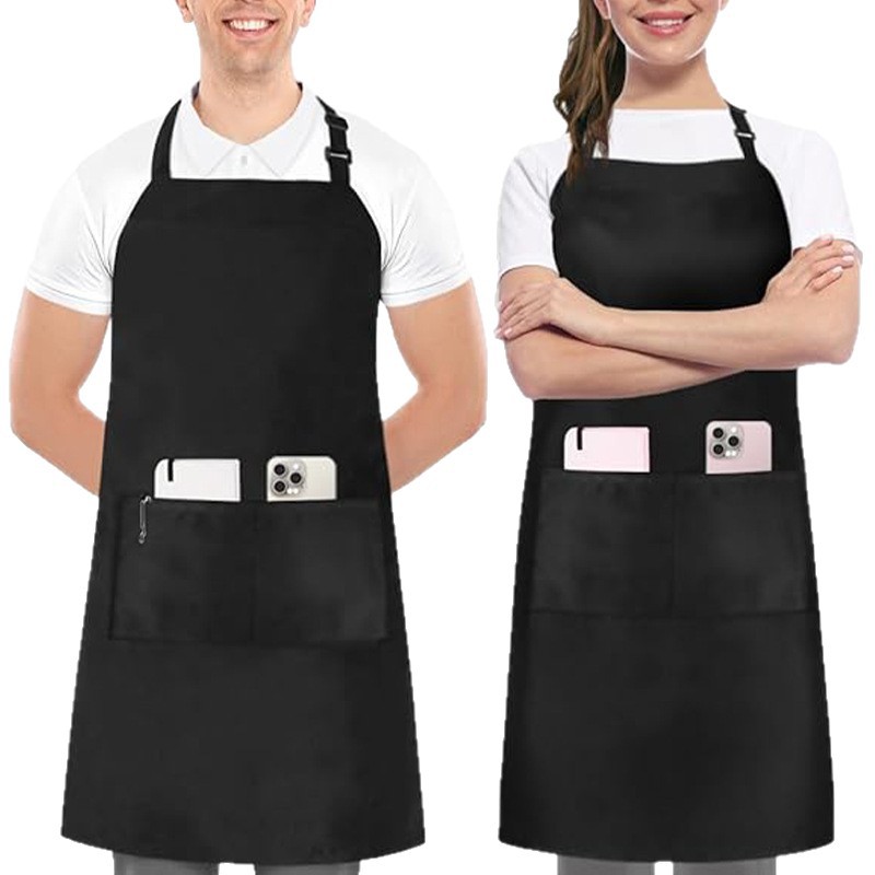 Customizable Waterproof Polyester Apron For Home And Work Use 4