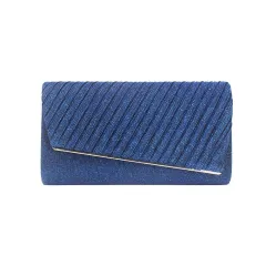European And American Fashion Clutch Dinner Bag - Blue - View 1