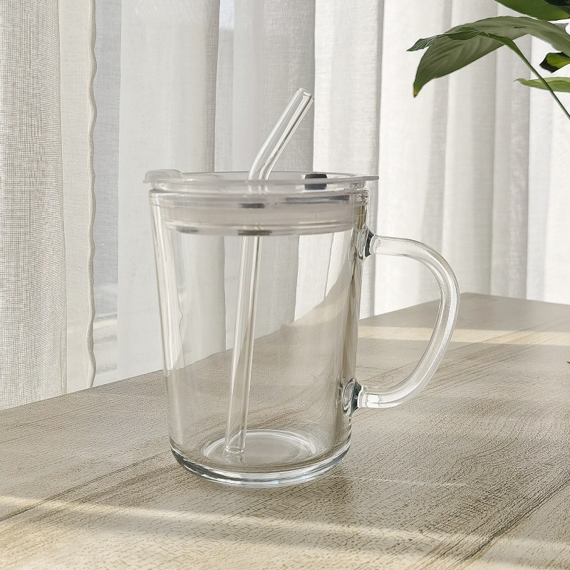 Stylish Minimalist And Uniquely Designed Glass Water Cup