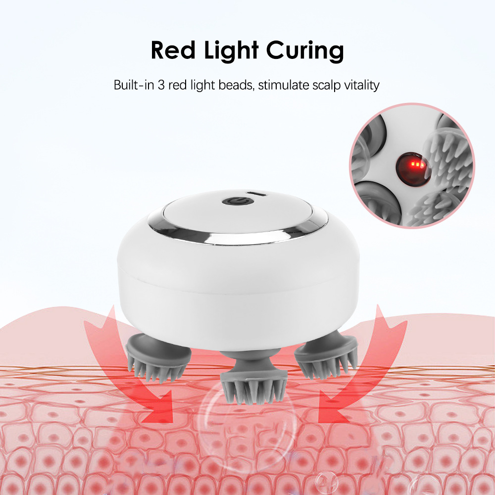 Title 5, Rechargeable three-gear infrared relaxation hea...