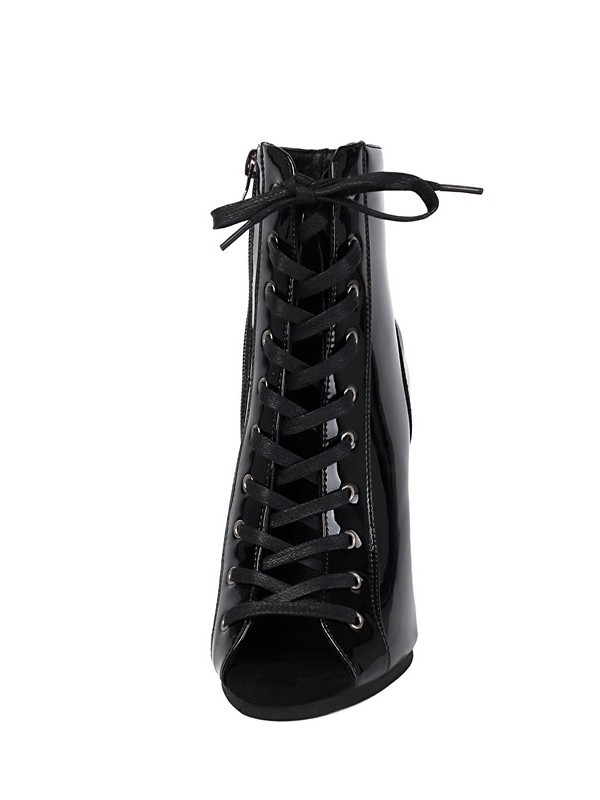 Crystal Peep-Toe Dance Heels, picture 3 of 12