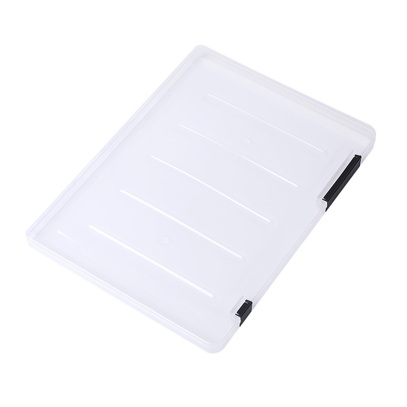 A4 Thickened Plastic File Box File Storage Box