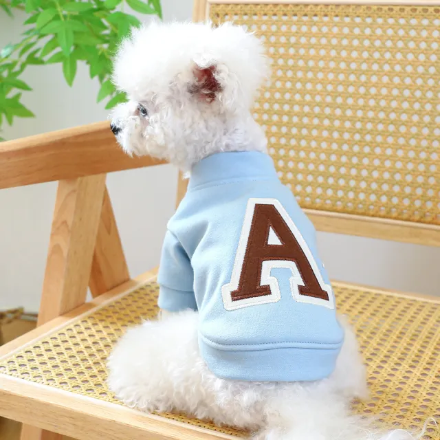 Supply Pet Clothes Teddy Bichon Dog Hoodie Autumn And Winter Letter A Sweater - Shop at LoveMi