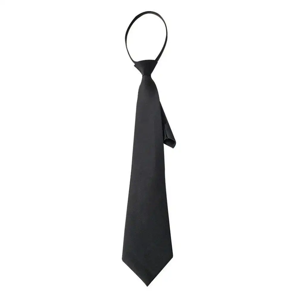 Student Zipper Lazy Safety Tie Men and Women