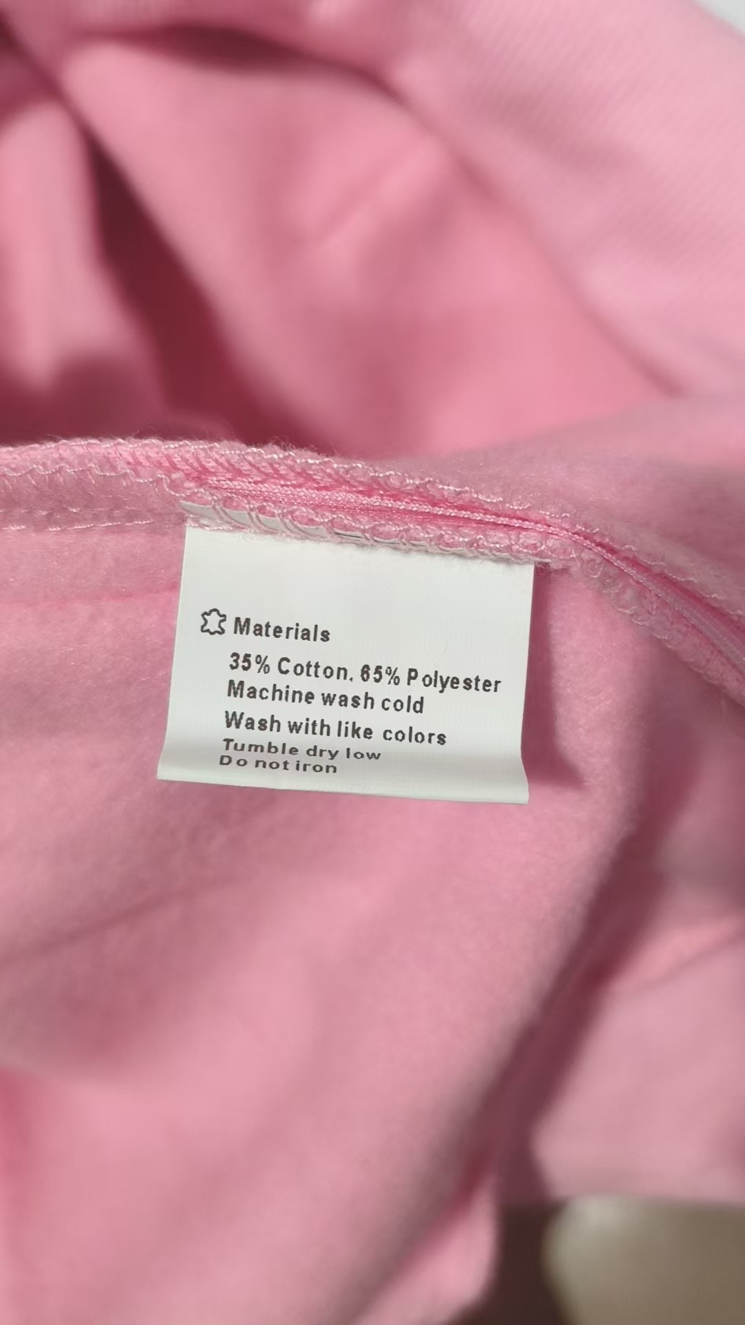 Women's fleece-lined hoodie close-up