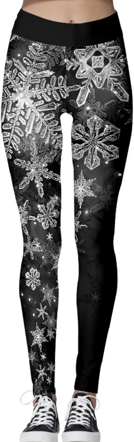 Women's Trousers Thin Elastic Christmas Theme 3D Digital Printing 5 Style M - Shop at LoveMi