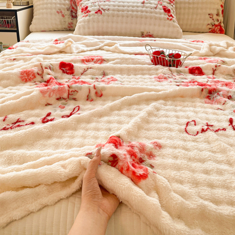 Bubble Fleece Blanket, picture 7 of 12