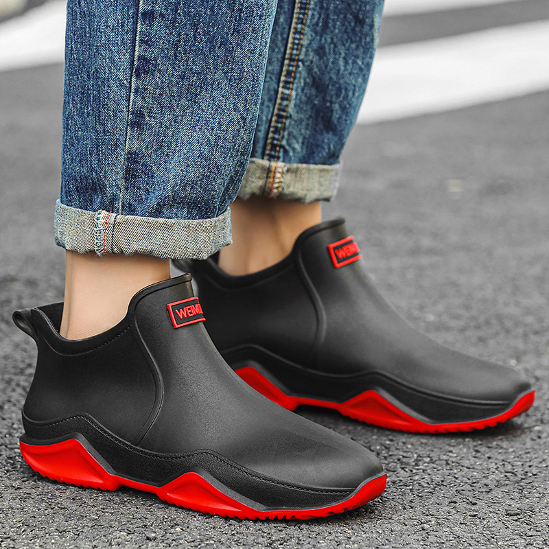 Black Red Pumps