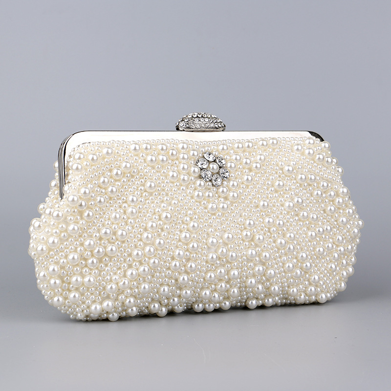 Title 6, Banquet Pearl Cheongsam Handbag Cross Body. Sti...