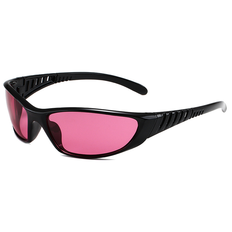 Women's Creative Multi-color Hollow-out Future Technology Sunglasses - Image 8
