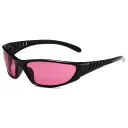 Black Frame Purplish Red