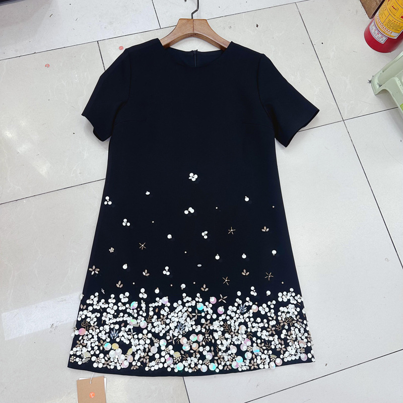 Sequin A-Line Dress
