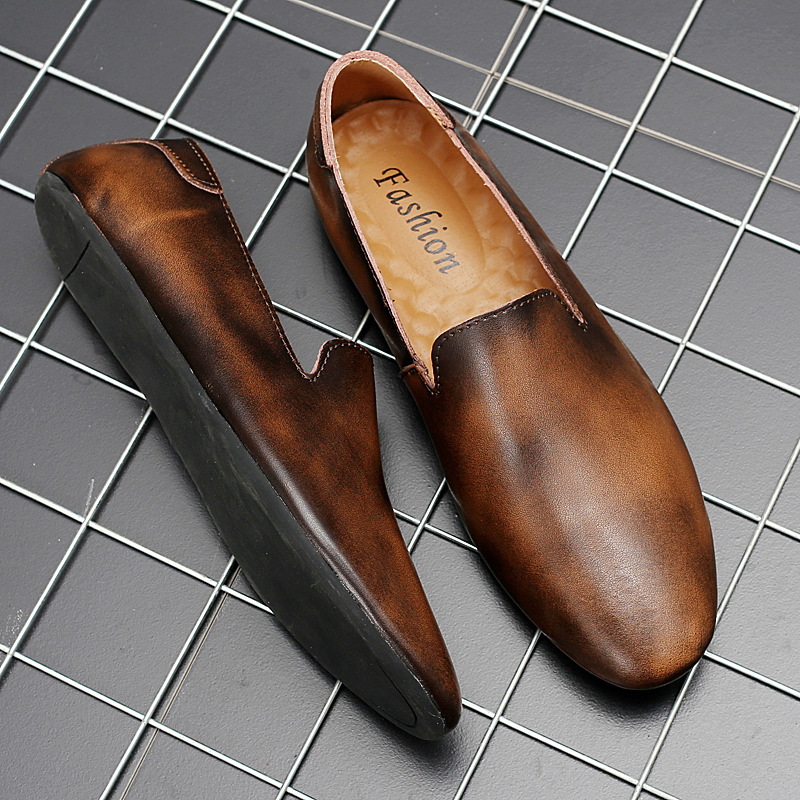 Breathable Men's Moccasins All-season Korean Style