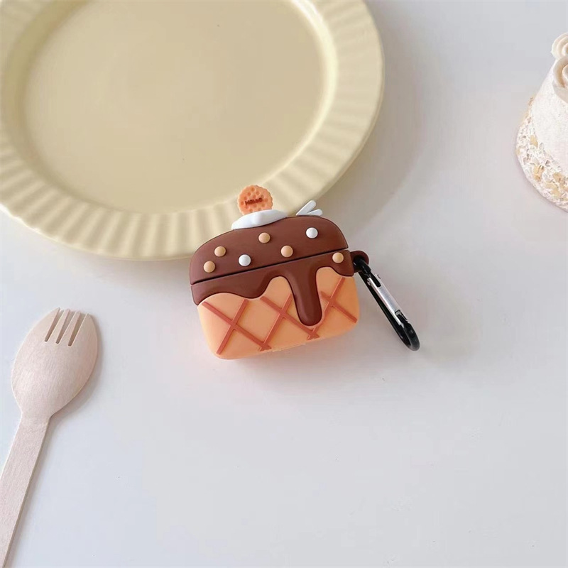Chocolate Cream Cake Wireless Earphone Case - Image 10