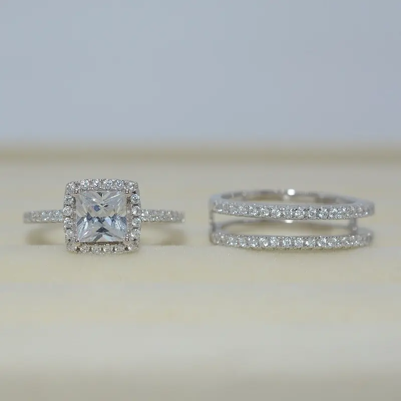 Women's Fashion Versatile Simple Zircon Ring