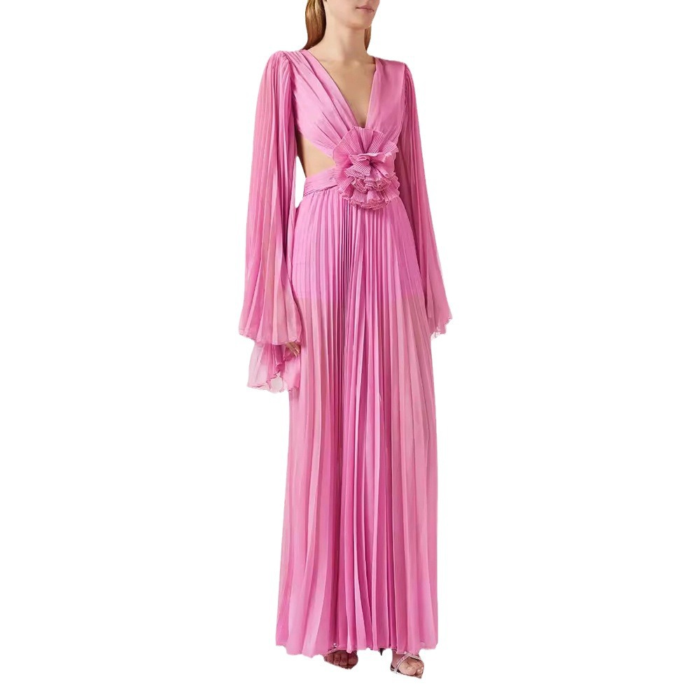 Backless V-Neck Evening Dress, picture 3 of 6