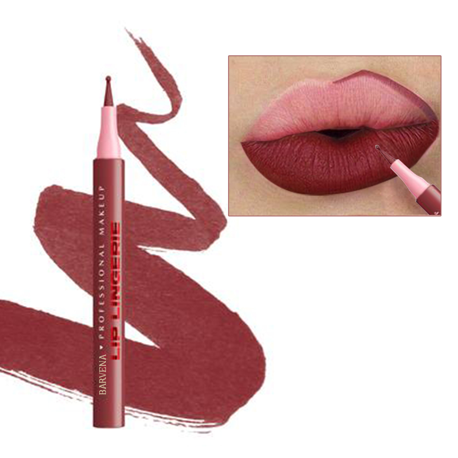 Outline Three-dimensional Full Lip Description Matte Lip Liner 4