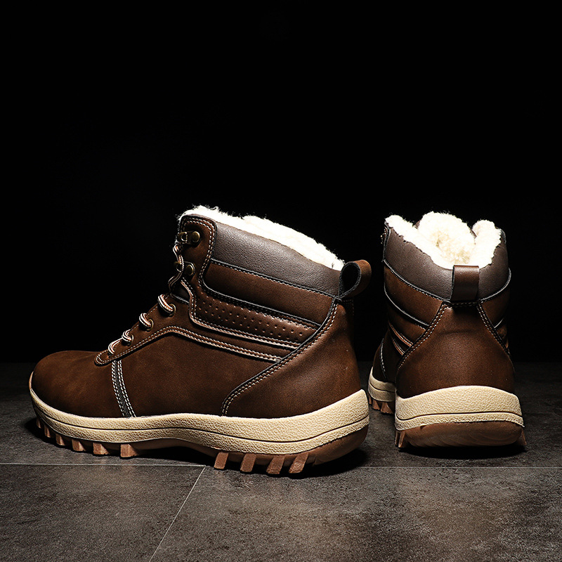 Title 7, Casual warm and velvet high-top snow boots for ...