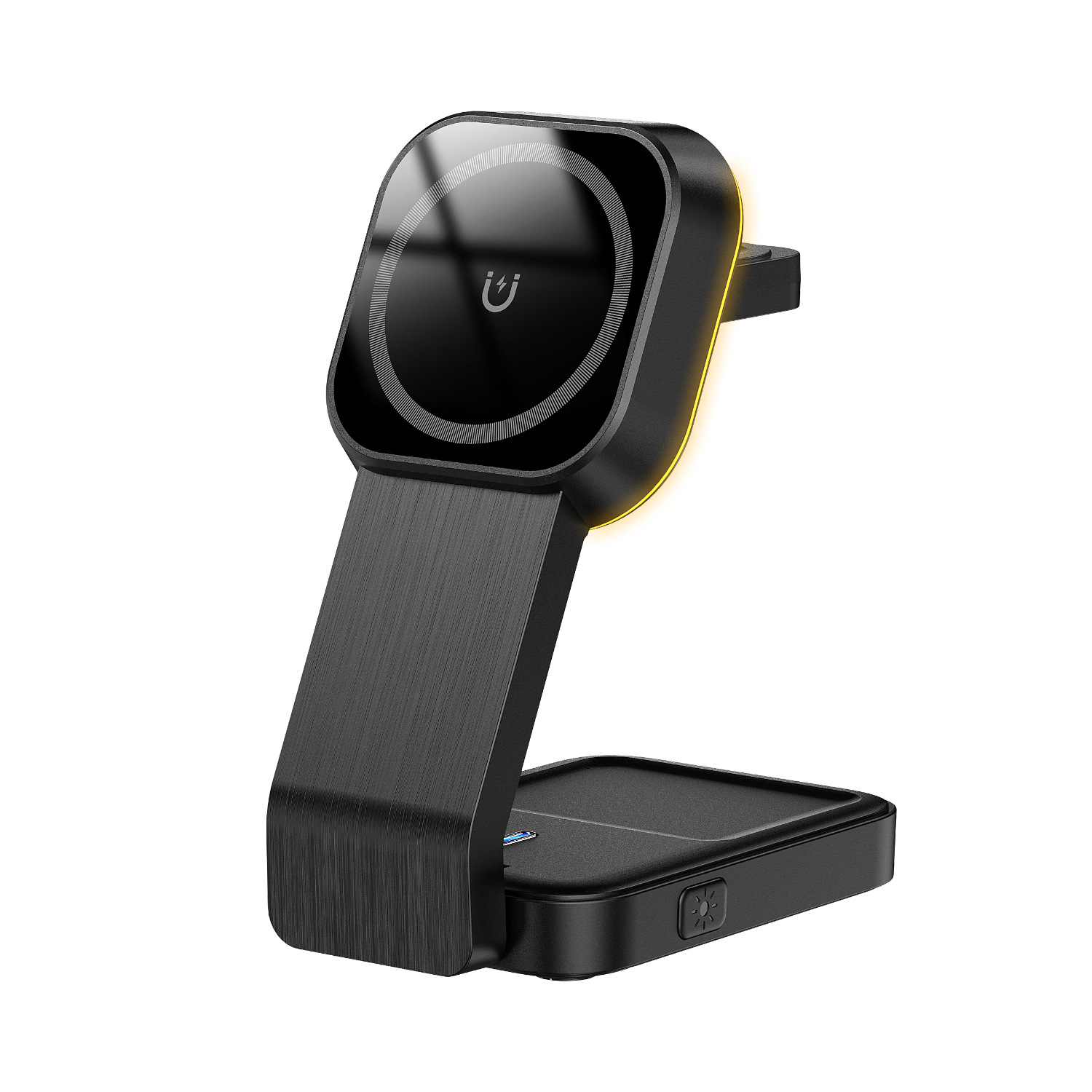 Foldable Magnetic Suction Three-in-One Wireless Charger 4