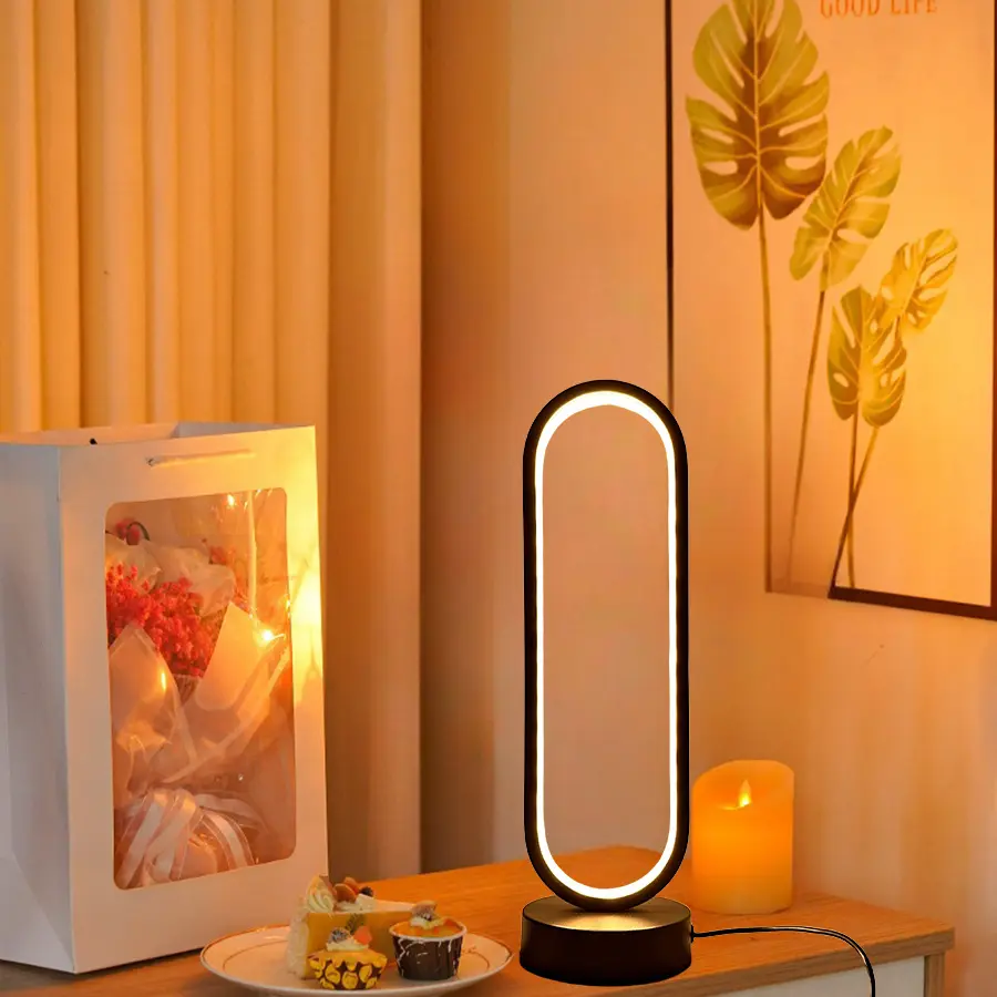 Living Room Black And White USB Ring