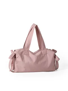 Nylon Shoulder Bag Women's Portable Underarm Bag - Pink - View 1