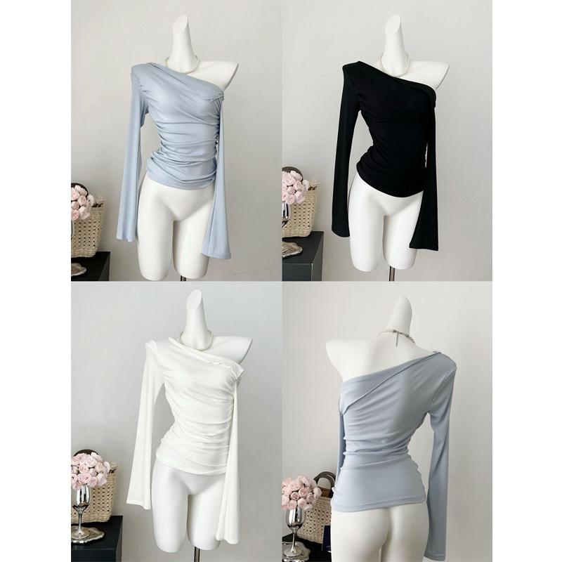 Early Spring Knitted Slim Fit Design Blouse