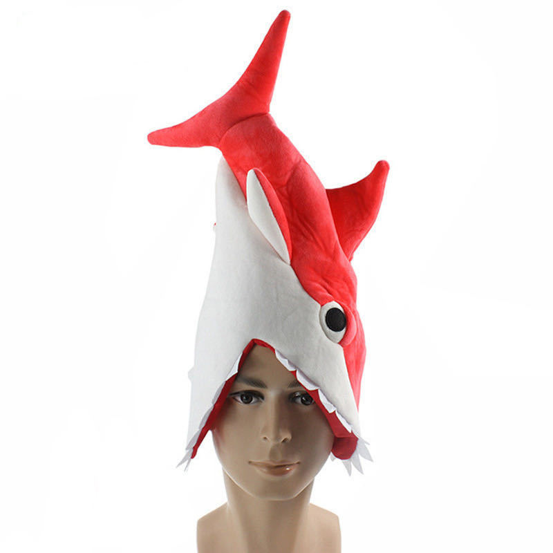 G Red Shark Hat