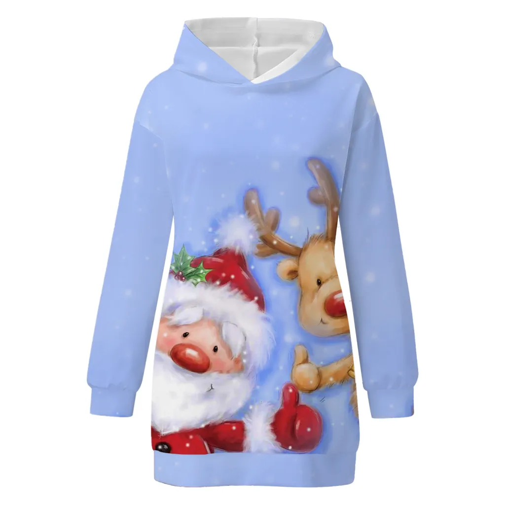 Christmas Print Hoodie Digital Printing - Wyq0105Sm1070