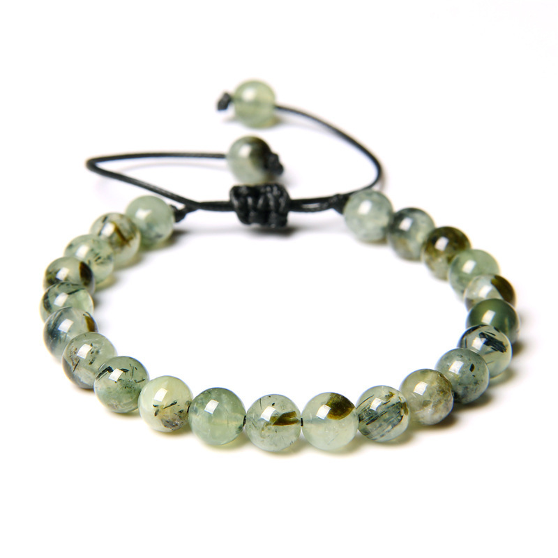 Natural Stone Agate Adjustable Bracelet