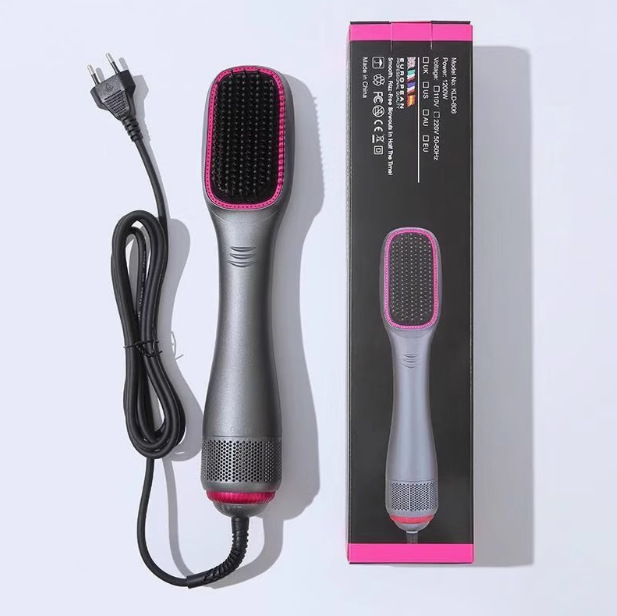 Plastic Multifunctional Warm-air Comb Hair Dryer Hair Modeling Artifact
