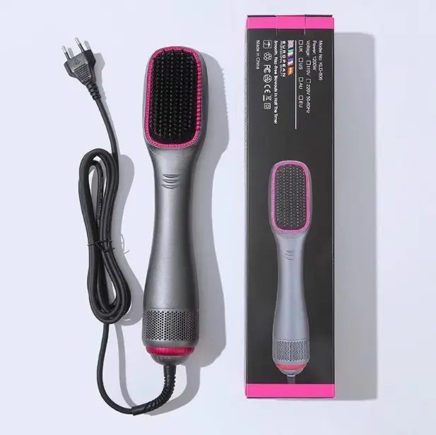 Plastic Multifunctional Warm-air Comb Hair Dryer Modeling