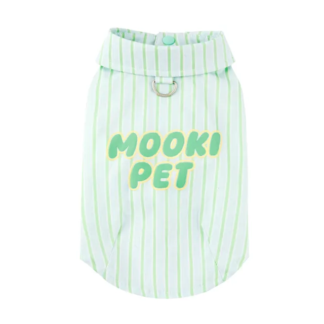 Teddy Schnauzer Pet Thin Cotton Shirt Green - Shop at LoveMi