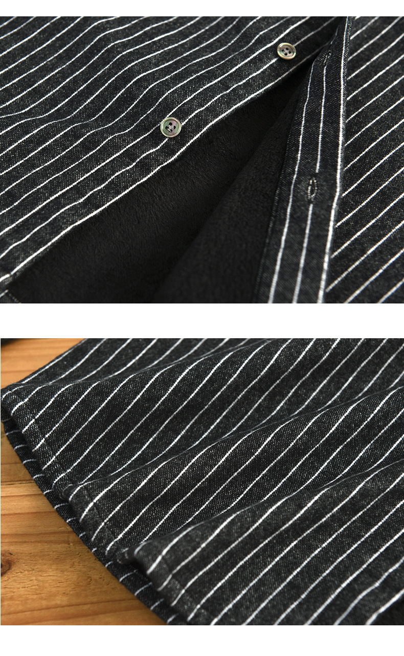 Title 12, New Mens Brushed Fleece Striped Shirt Jacket W...