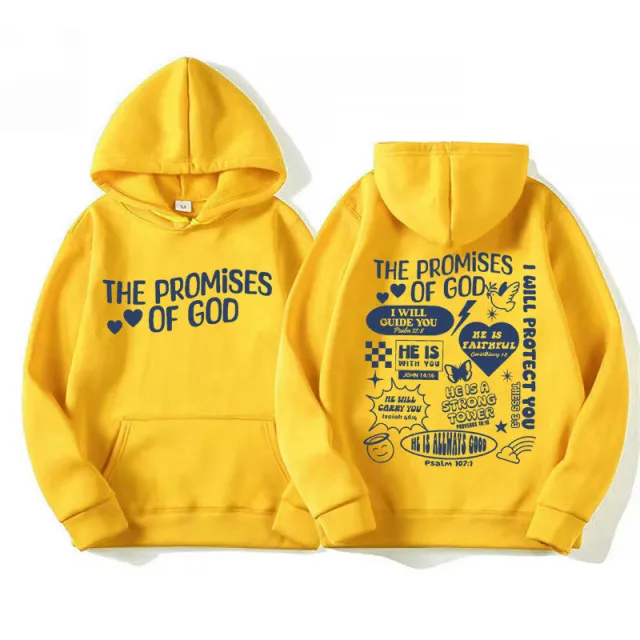 Men's And Women's Fashion Solid Color Hooded Sweater Yellow - Shop at LoveMi