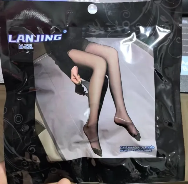 Black Silk Stockings Thin Nylon Silk Pantyhose Sunscreen Superb Fleshcolor Pantynose Skin Color Soft Bag - Shop at LoveMi