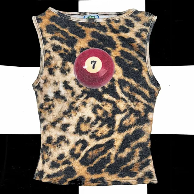 European American Asian Culture Y2g Millennium Vintage Leopard Print Vest Brown Leopard Print No 7 - Shop at LoveMi