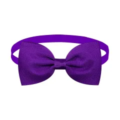 Tie Bow Adjustable Bow Tie For Cats And Dogs In Stock Pet Supplies - Dark Purple - View 1