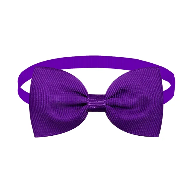 Tie Bow Adjustable Bow Tie For Cats And Dogs In Stock Pet Supplies Dark Purple - Shop at LoveMi