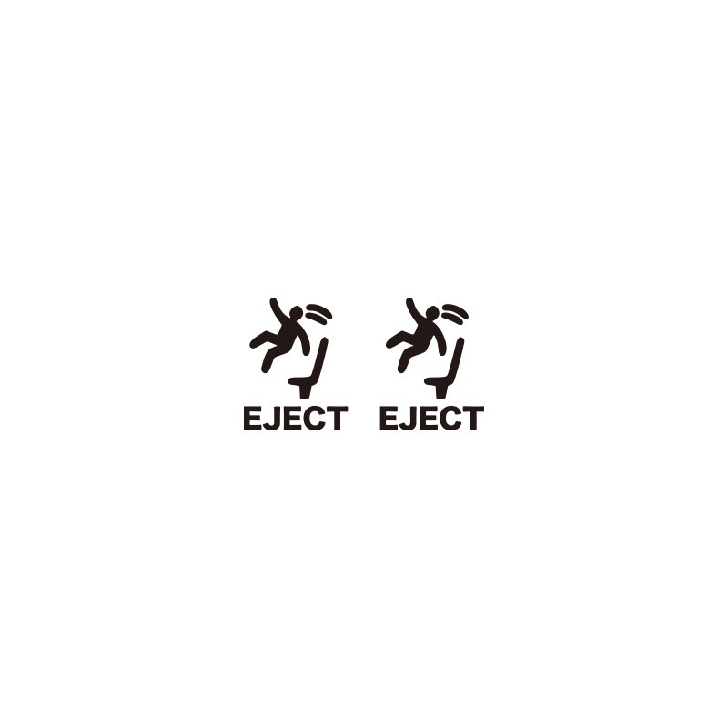 PopUp Button Car Sticker 4