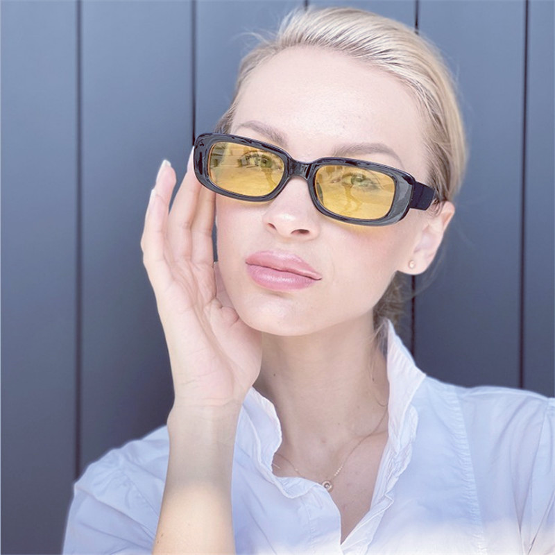 Black Frame Yellow Lens