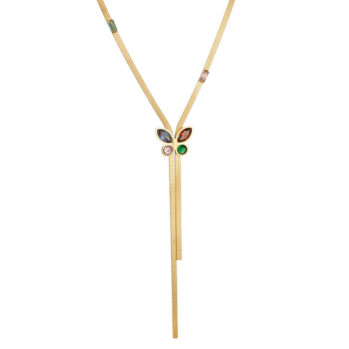 Women's Butterfly Stainless Steel Necklace