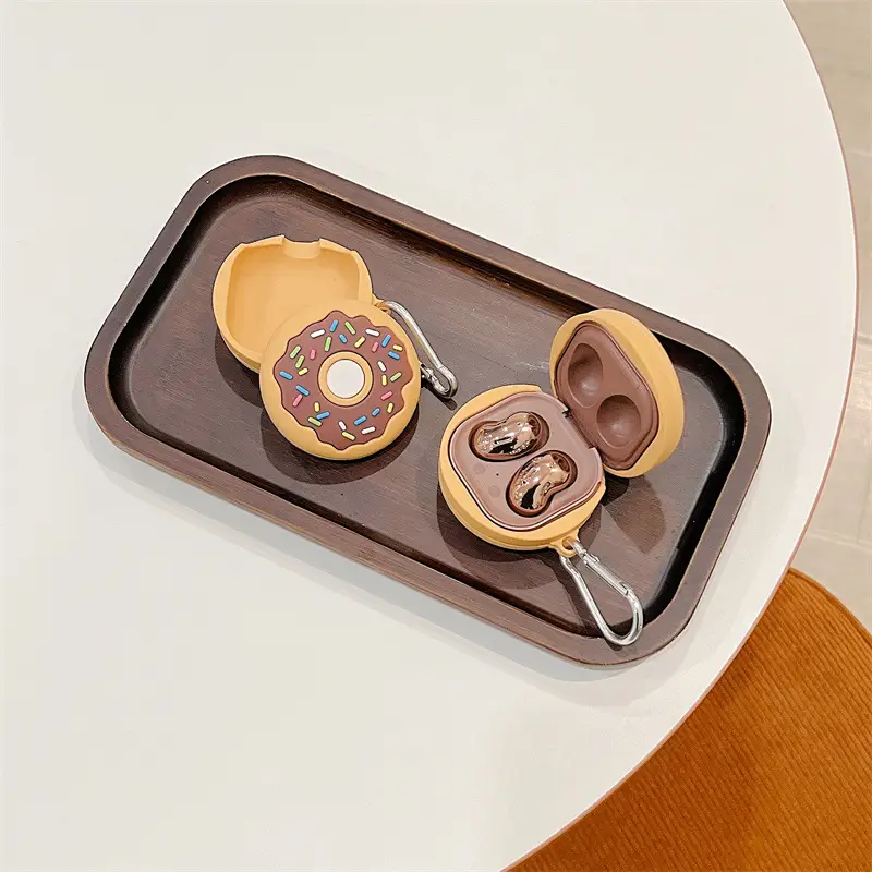Wireless Bluetooth Headset Protective Cover Stereo Silicone Creative Stereo Cartoon