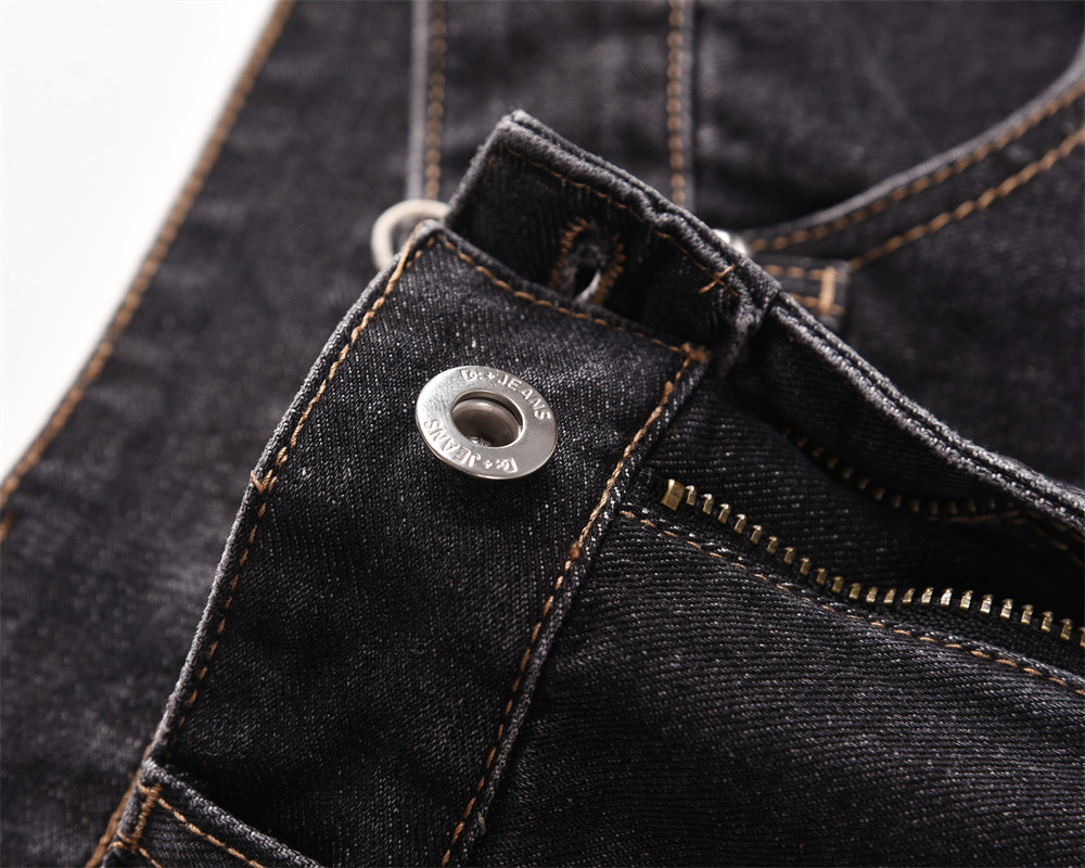 Fashion Straight Denim Trousers For Men