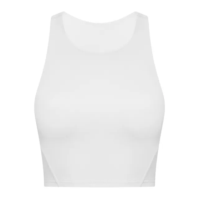 Sports Vest With Chest Pad Women's Shockproof Beauty Back Yoga Clothes White - Shop at LoveMi
