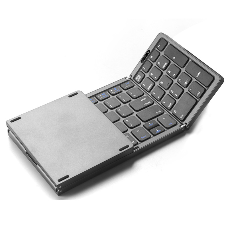 Foldable Wireless Mini Bluetooth Portable Ultra Thin Keyboard