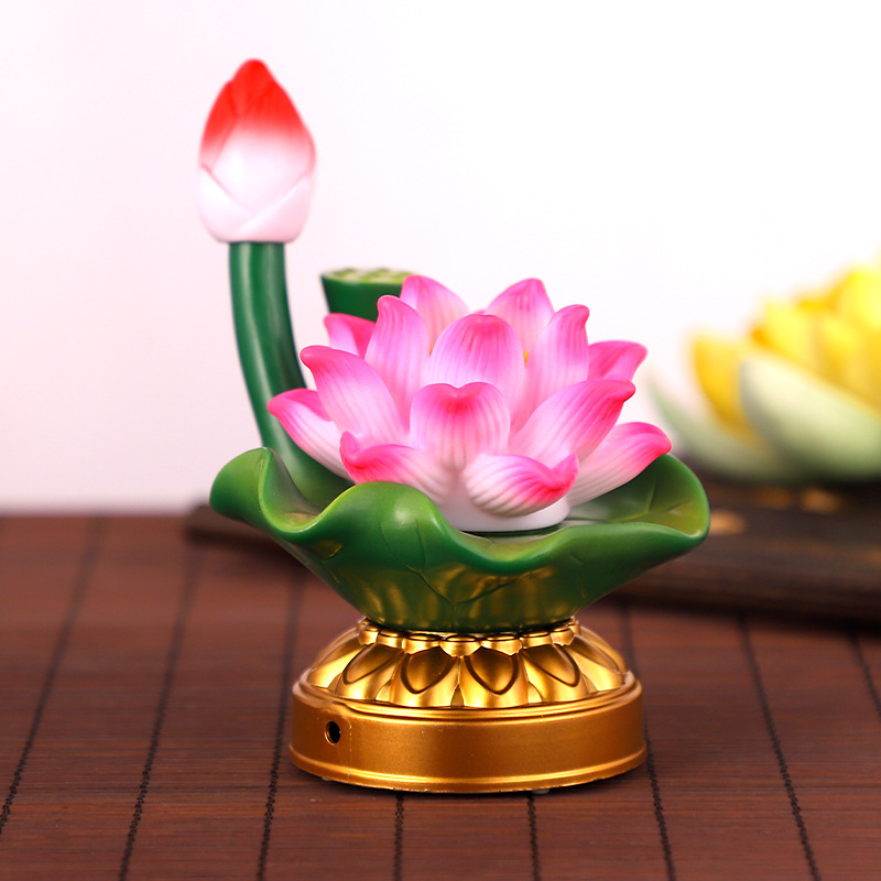 Lotus Leaf Lotus Lamp